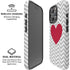 Chevron Heart iPhone 16 Pro Magsafe Impact Case